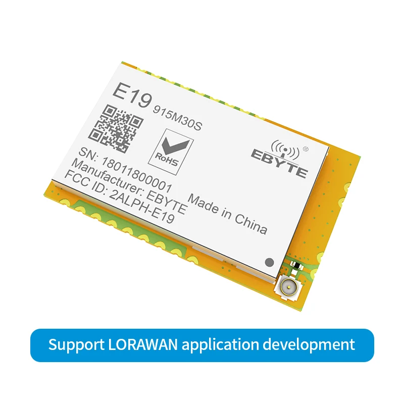 E19-915M30S Long Range 30dBm Lora Wireless Receiver Spi Modules Sx1276 Lora Module 915mhz 10km Rf Module Lorawan