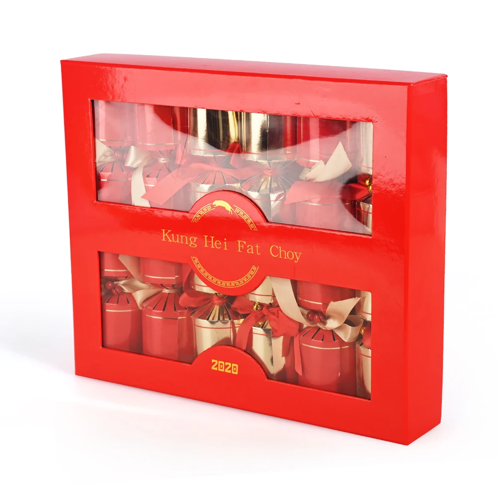 Custom Christmas Crackers for Holiday Celebration with Wishing Words