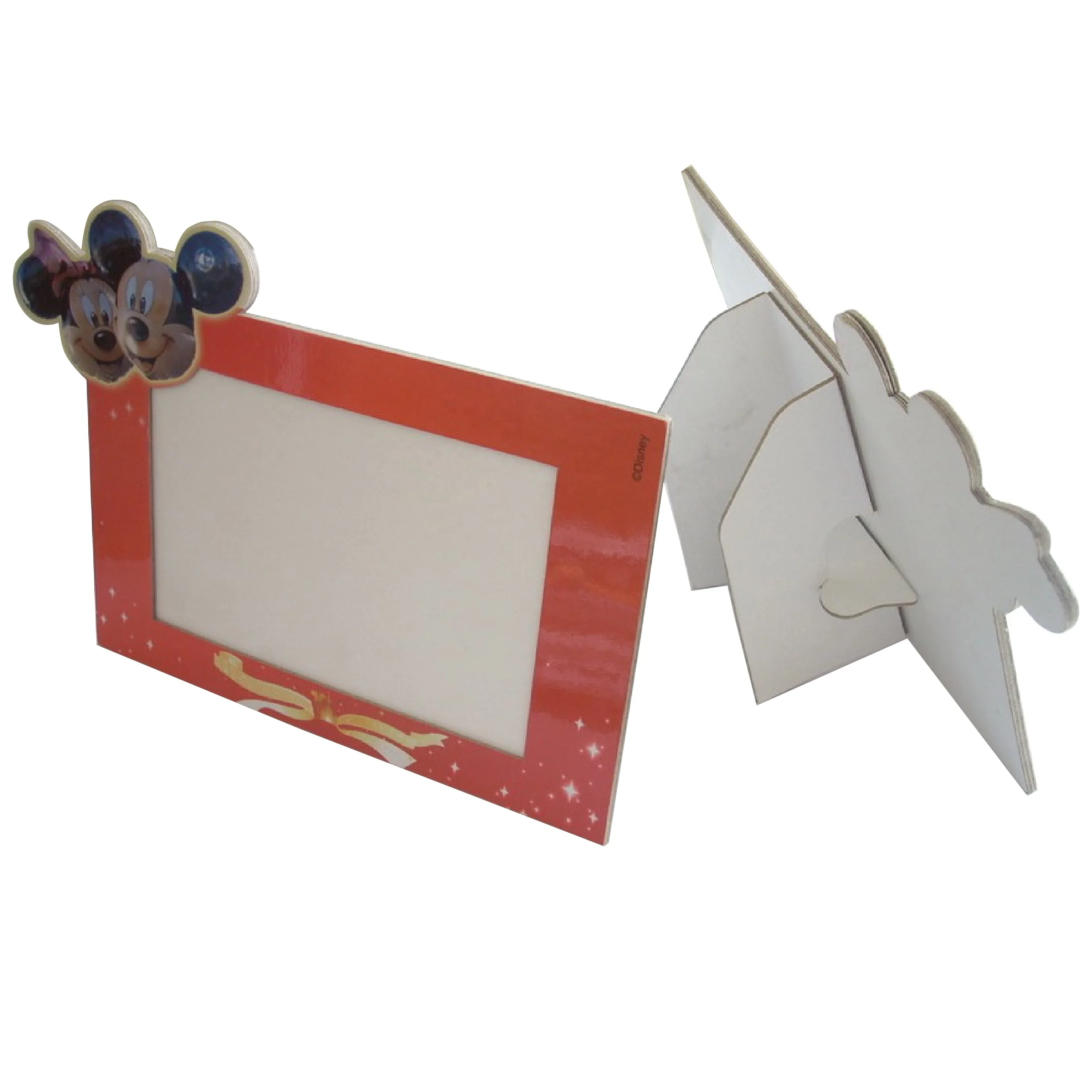 customize flip open card board paper folding photo frame book 4x6 inch,  souvenir paper board photo book frame