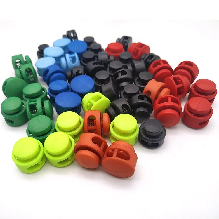 YYX Factory supply plastic cord ends drawstring stopper plastic toggle stopper cord locks