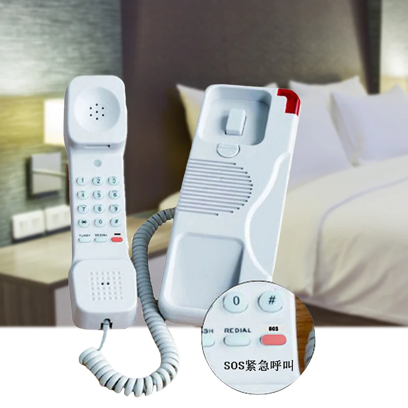 Best Selling Land Line Telephone Slim Corded Telephones Trim Line Phone For Hotel Supply