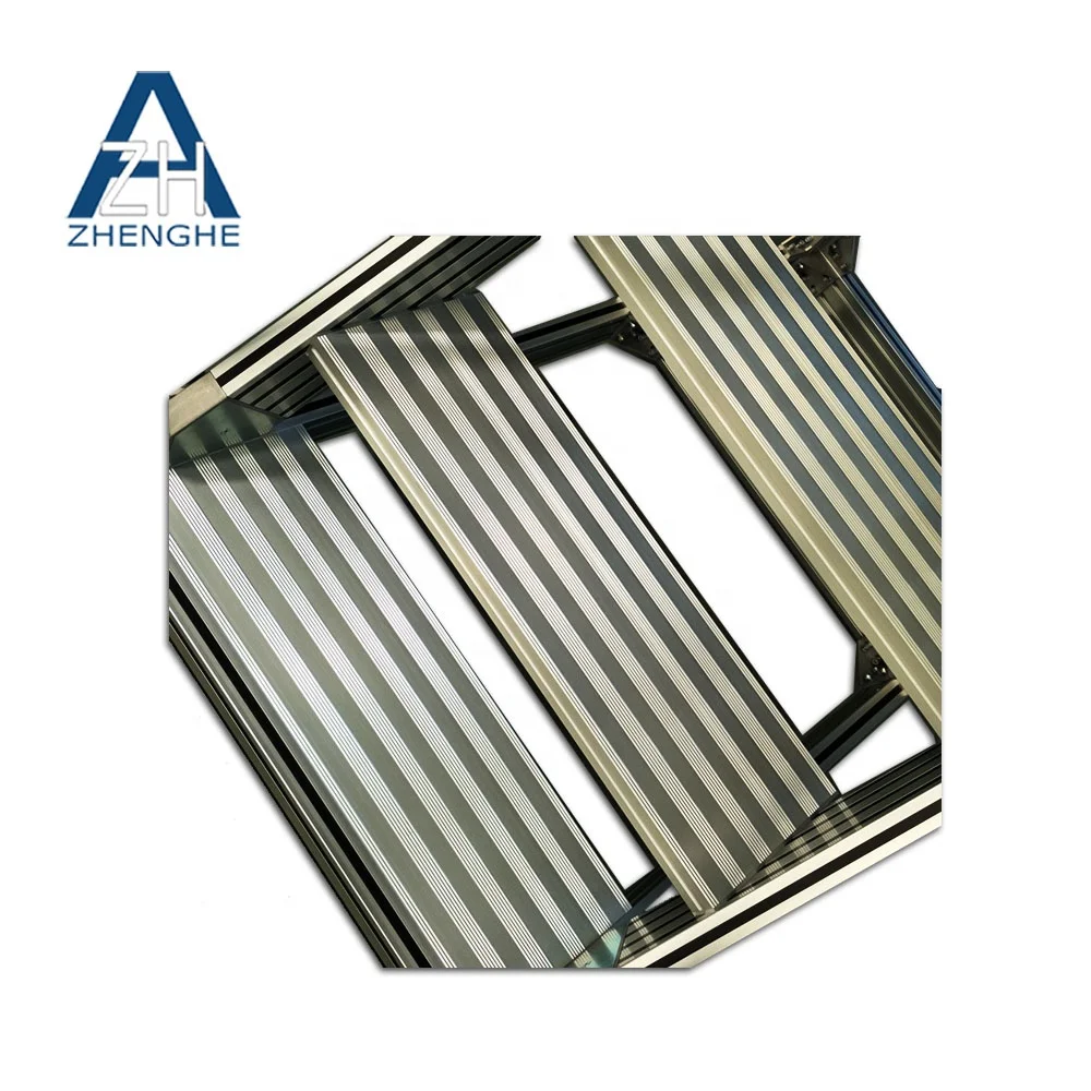 High quality aluminum food /fruit factory step ladder work platform