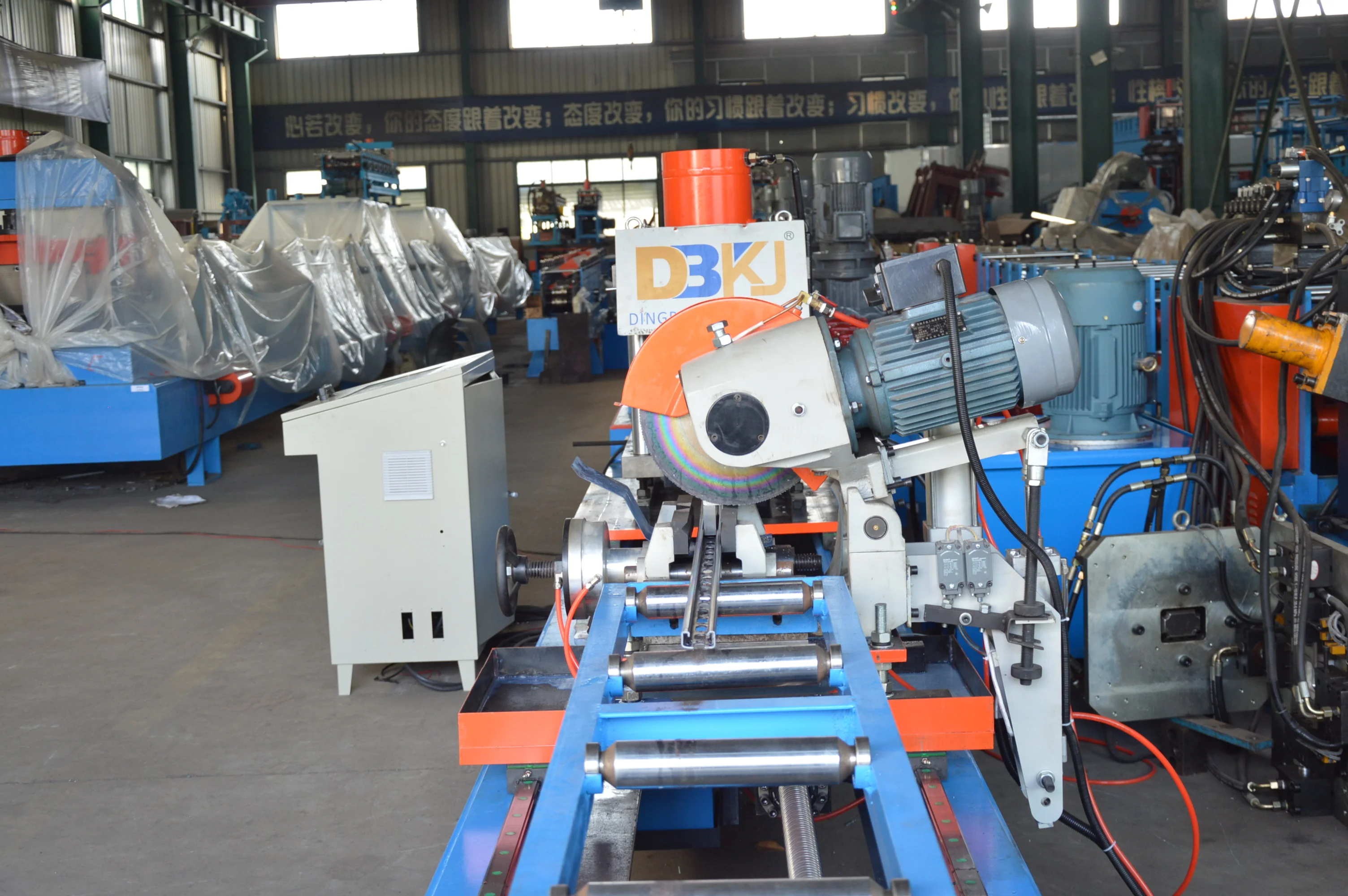 High Performance  Cu Channel Solar Panel Roll Forming Machine for Building Material