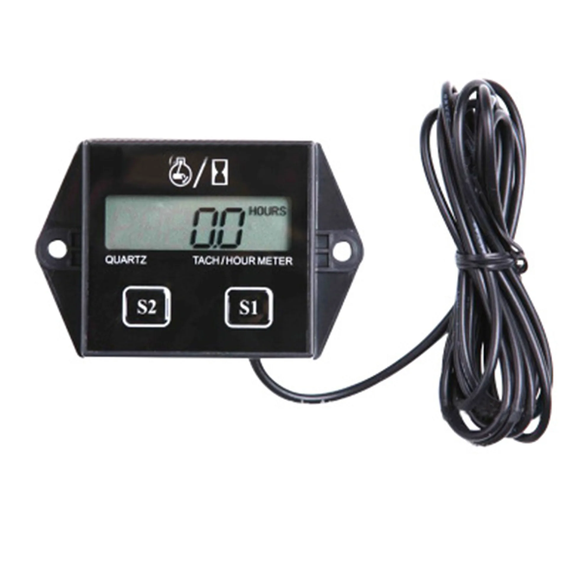 Manufacturer Motorcycle speed timer LCD display 2-stroke 4-stroke engine accumulating timer tachometer