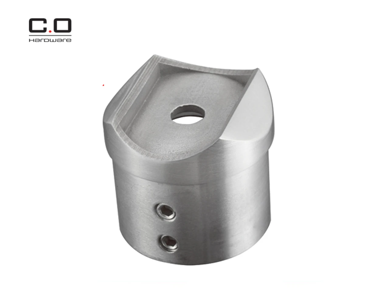 Hot sales stainless slot pipe railing balustrade  top support