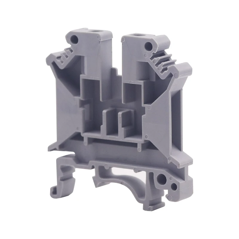 Shengli manufacturer UK 2.5mm2 Gray UK din rail european Screw Type terminal block Connector