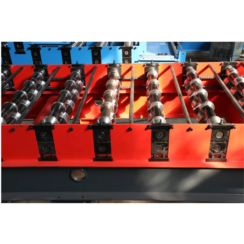 planchas de zinc para el techo maquina curvadora de teja curva Maquina para chapa de techo TR4