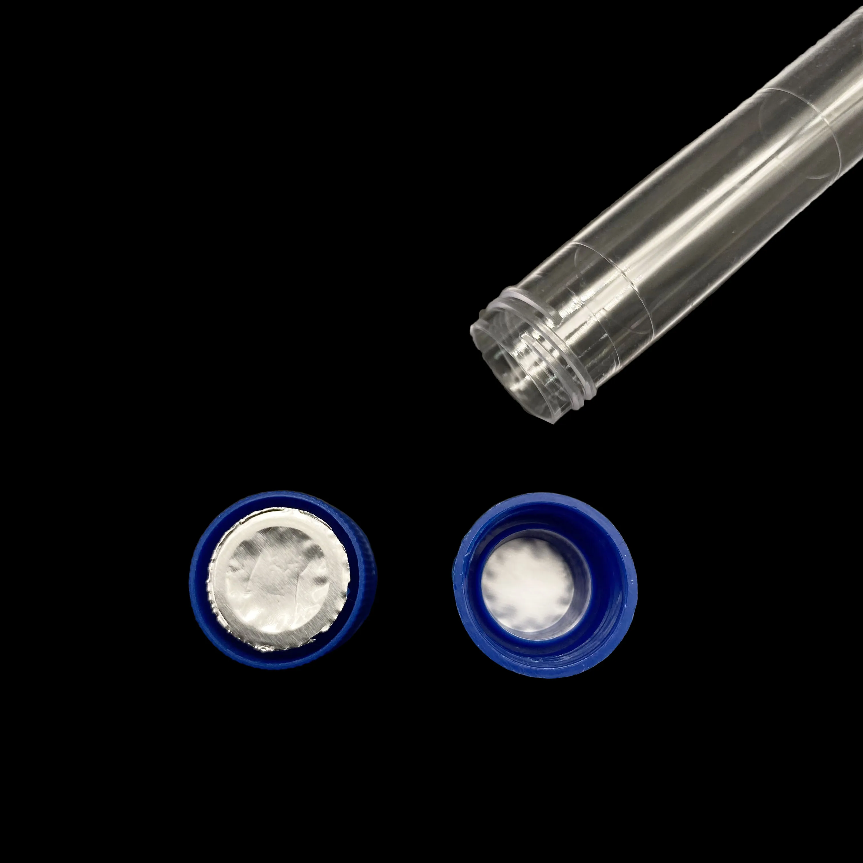 Disposable Conical Bottom Urine Tube Piercable Automation Testing Tube 10ml with Filmed-Cap