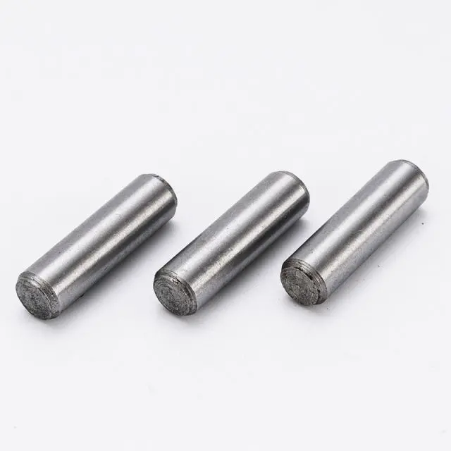 Aluminum Cylindrical Pins Grooved Pin Shaft Flat Head With Hole Cylindrical Pin