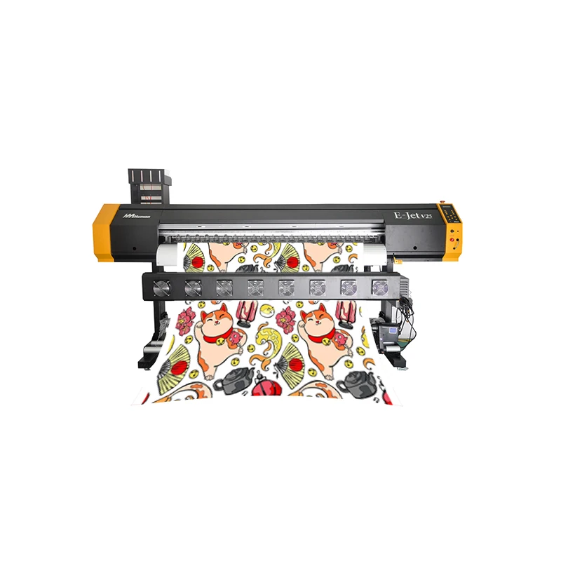 
Roll To Roll Fabric Coating Digital Inkjet Textile Sublimation Plotter Human Printing Machines 