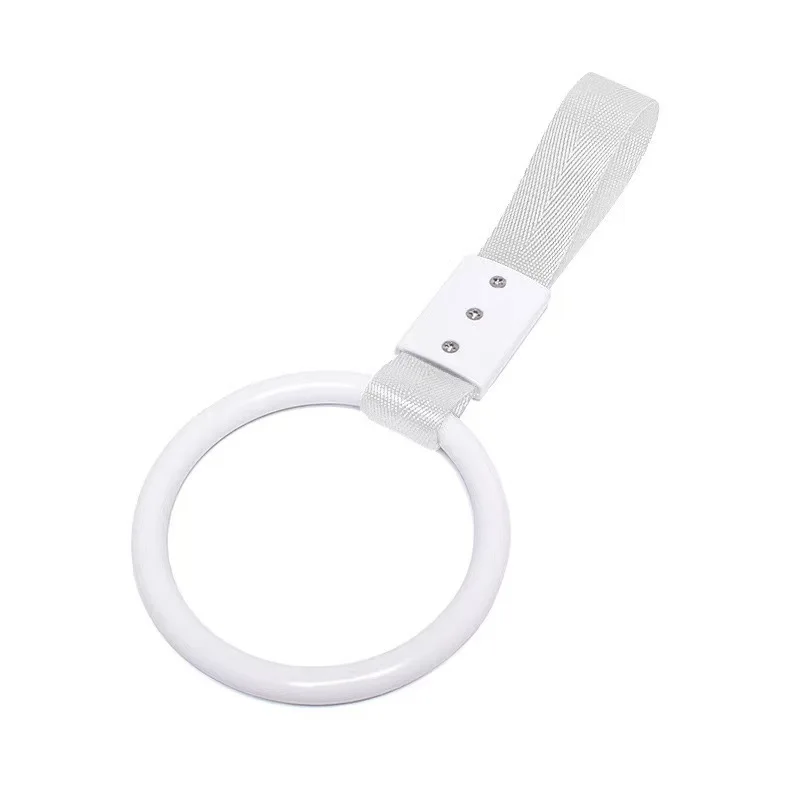 Popular durable strong roller coaster bus cable car round jdm tsurikawa ring strap handle