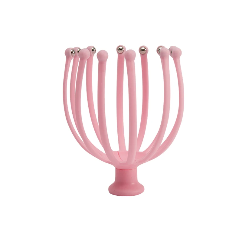 New Model Head Acupuncture Massager 12 Claw Steel Balls Scalp Massager for Head