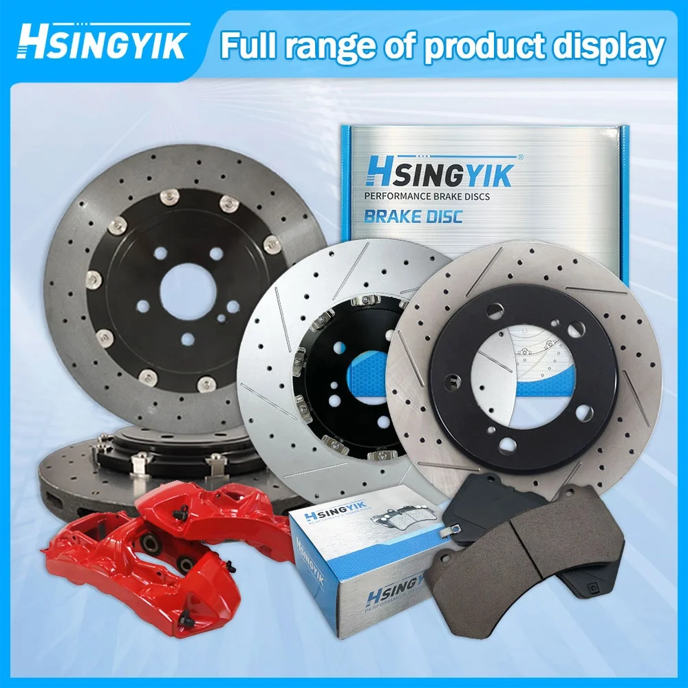 Hsingyik 26700-FE000 316x20.1mm Rear Brake Disc Rotor for Subaru Impreza (GD, GG) 2.0 2.5 WRX STi AWD