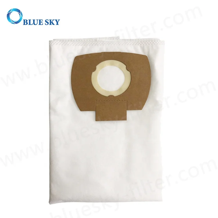 White Non-Woven Dust Filter Bag  Replacement Part #GH8 3H-J3/G8314470 Compatible with Makitas P-72899 VC2010L Vacuum Cleaner