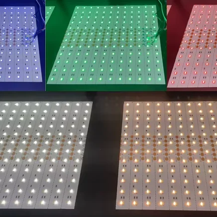 5 фишек в 1 светодиод теплый белый + RGB чистый затемняемый лист светодиодной панели для подсветки 240*480 мм DC24V стеновые с подсветкой