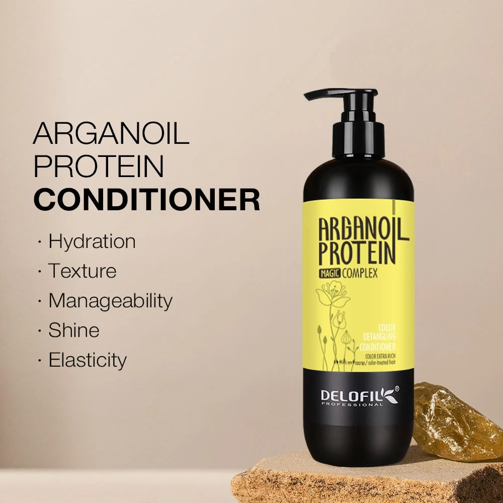 Delofil Hair Care Products Hair Growth Oil Natural Organic Argan Oil Keratin Hair Mask Sulfate Free Shampoo and Conditioner Set