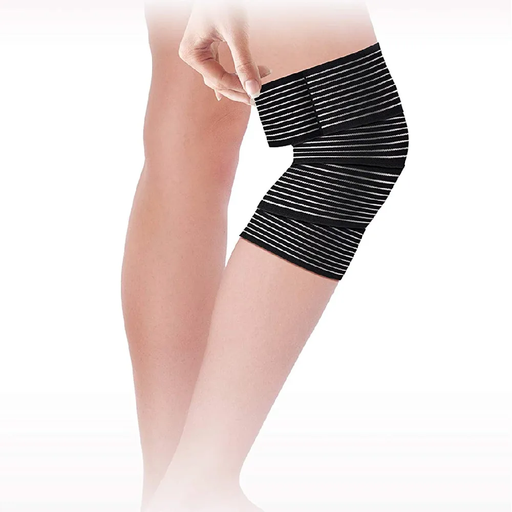 Compression Knee Support Sports Strap Knee Protector Bands Ankle Leg Elbow Wrist Calf Brace Safety Knee Wrap
