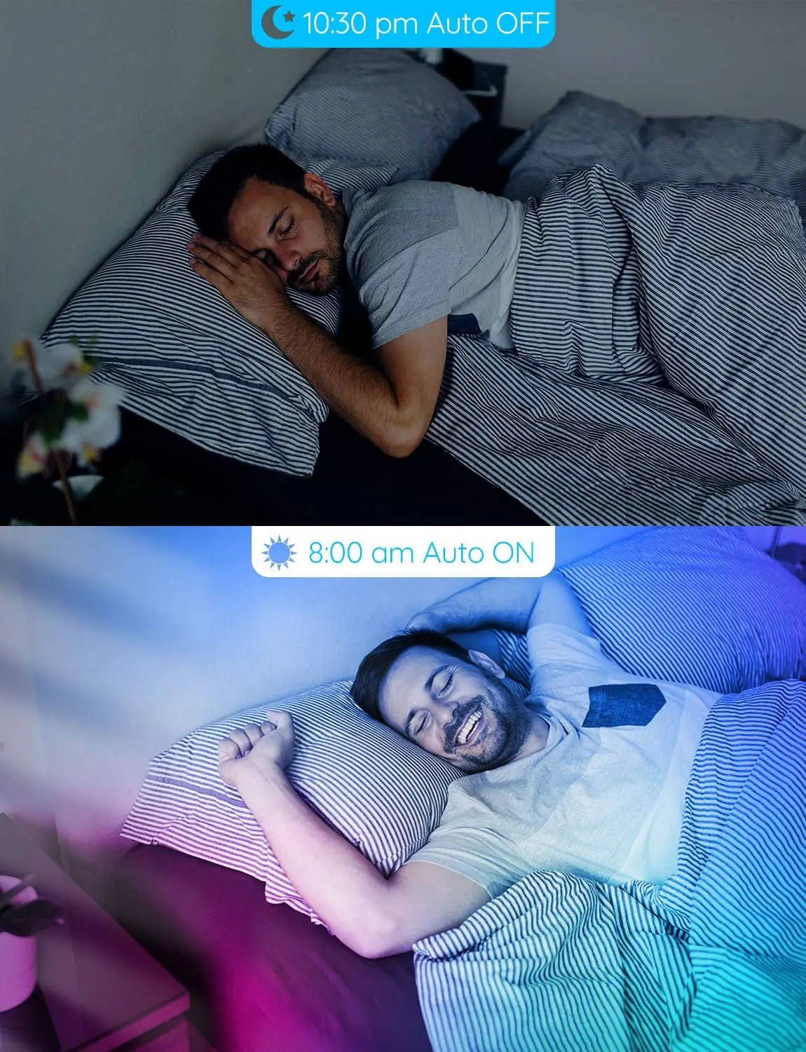  Светодиодная RGB-лента с дистанционным управлением Wi-Fi 5050 SMD Rgb 10