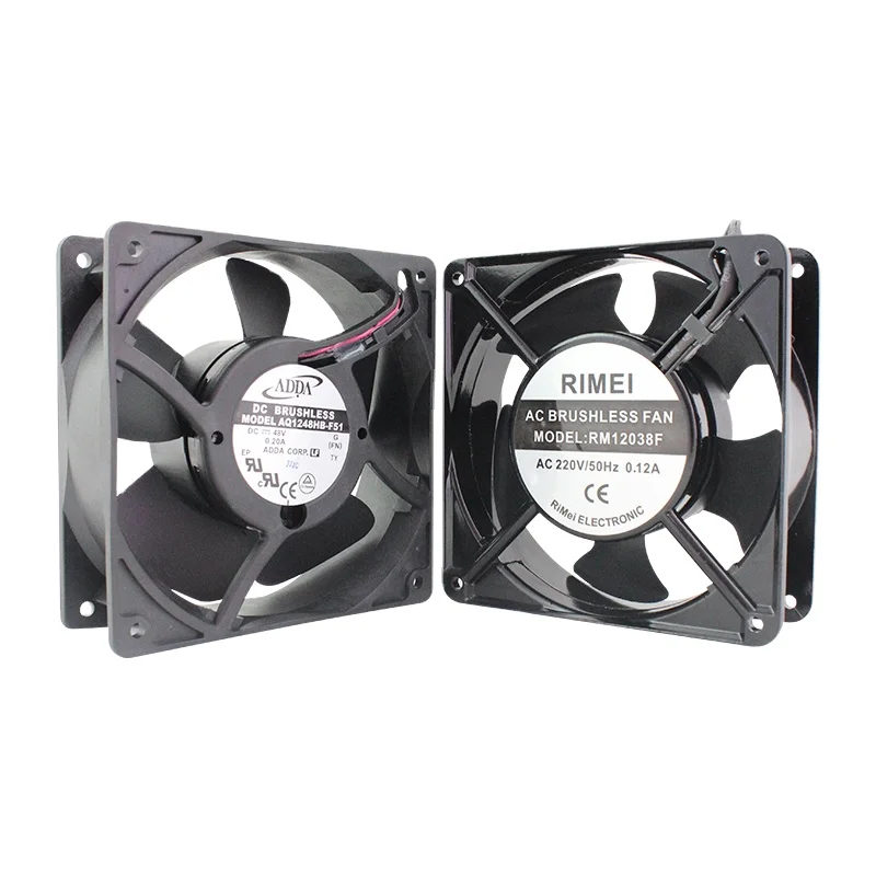 2022 RM12038F 220V AC 21W 0.12A 2600RPM 110CFM Variable Frequency Axial Cooling Fan