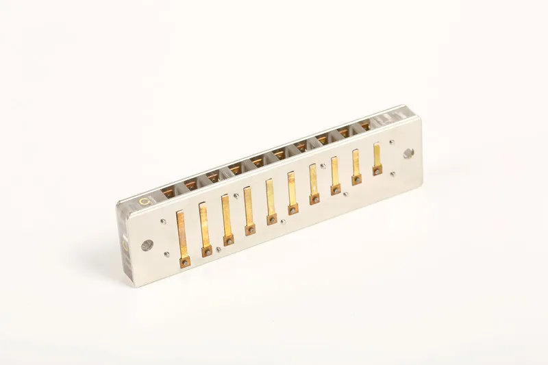 T008L Easttop 10 Hole Professional Blues Diatonic Harmonica for Beginner