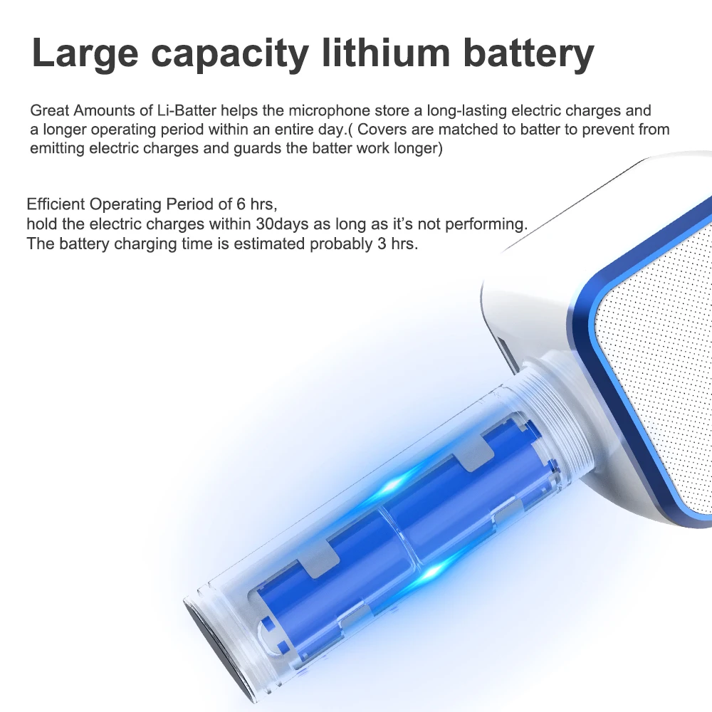 2021 Wholesale Price Portable usb and Wireless BT Karaoke Microphone DS878