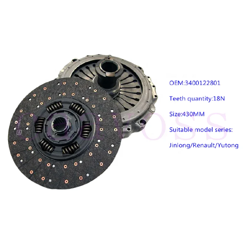 Hot selling Good quality truck clutch disc 1878005165 clutch plate  for benz  A0212503003 A0212504903 A0262505701