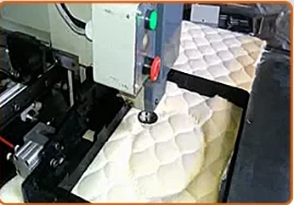 Automatic Zigzag Mattress Label Machine