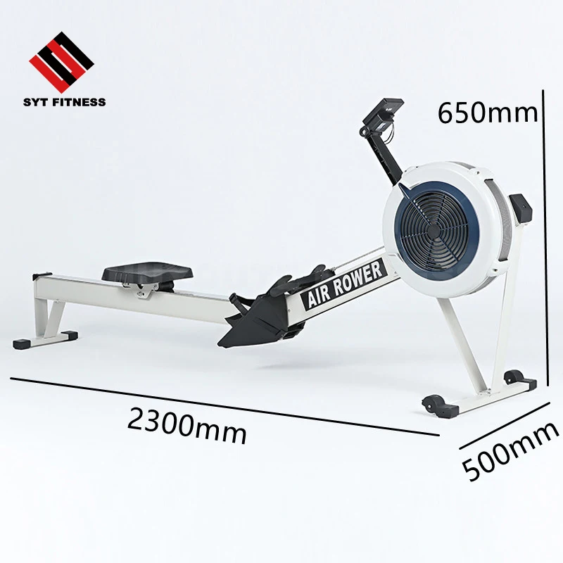 2021 Portable Cardio air rower Machine For Home Gym Fitness equipment black  air rowing machine