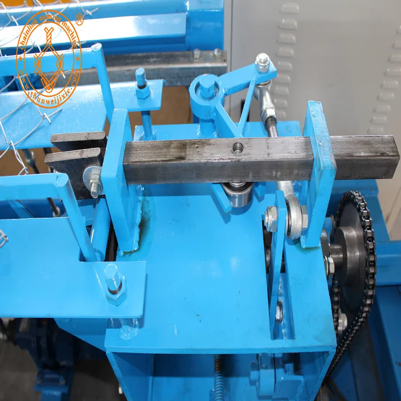 Automatic chain link fence making machine factory