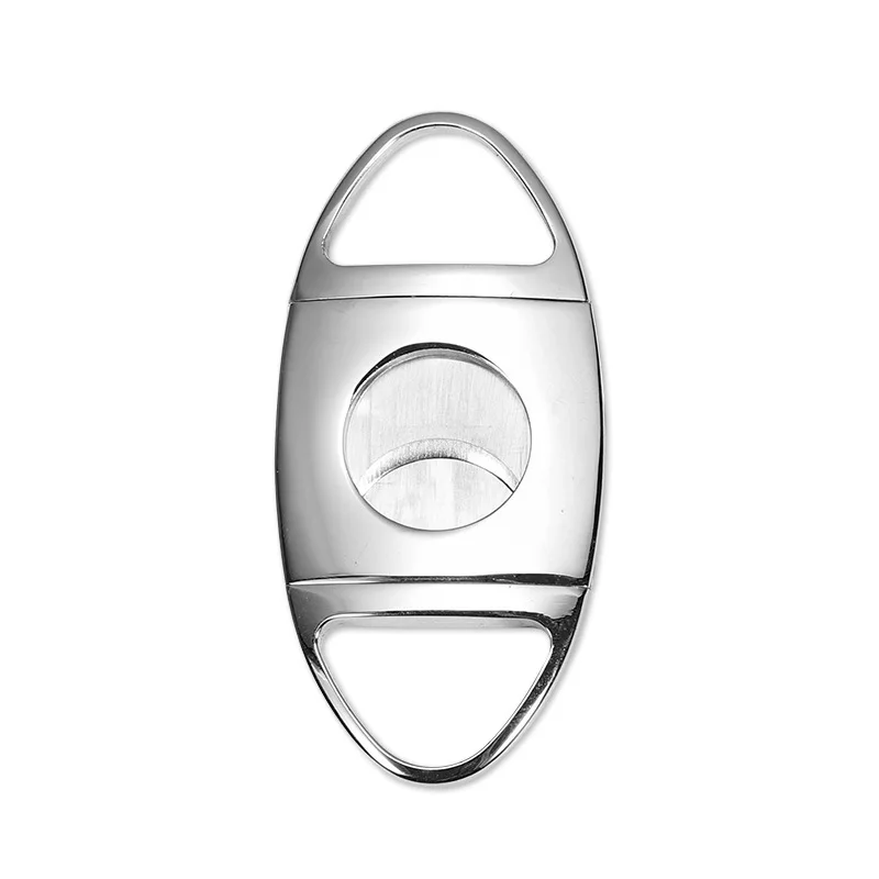 Двойные лезвия из нержавеющей стали острый нож для сигар карманный гаджет кубинские аксессуары курения гильотина