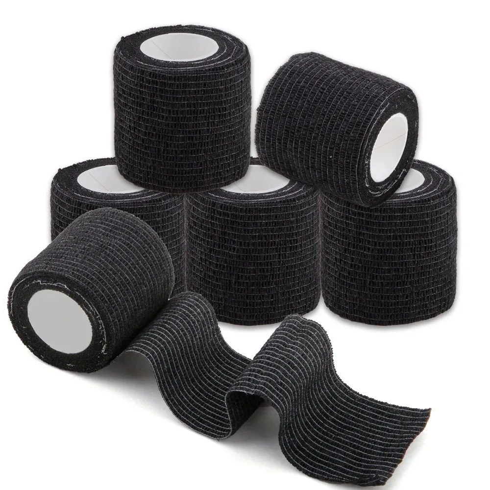 Hadiyah Beauty  Profession Tattoo High  Belt Grip Tape Elastic Bandage tattoo grip tube disposable cover wrap rubber