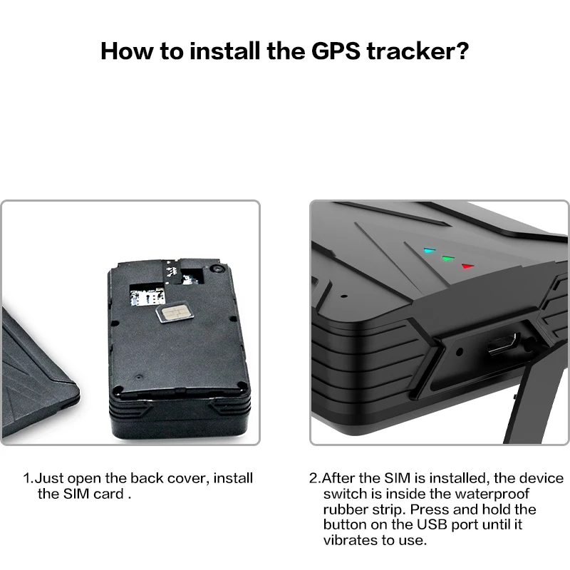 GPS-устройство слежения автомобильный трекер GPS-трекер длинная автономная и мультисигнализация 4G