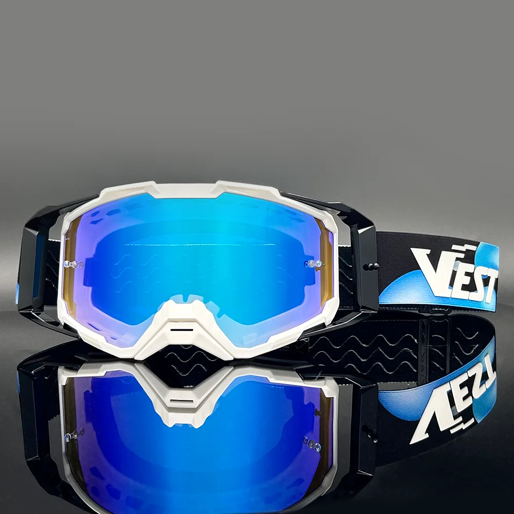 Wholesale Custom Motorcycle Goggles ATV Motocross Dirt Bike Racing Riding Goggles Off Road MX Dustproof Windproof Goggles