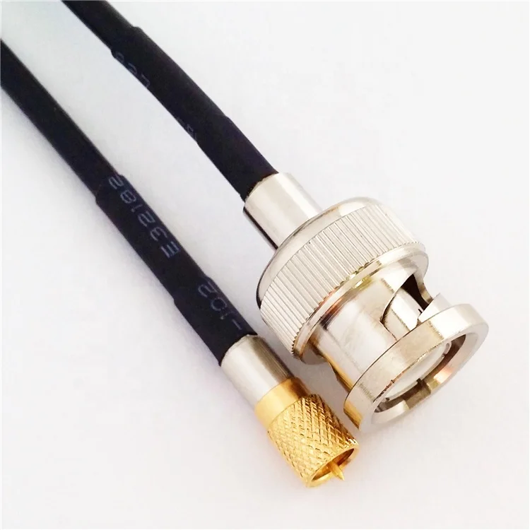 Acceleration M5 (L5) male to BNC male STYV-2 low noise cable shockproof carbon ink sensor test line 10-32UNF ultrasonic control