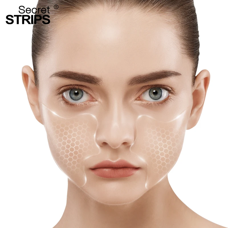 Wholesale Overnight Face Masks To Remove Wrinkles Facial Firming Care Strips Face and Body Mask