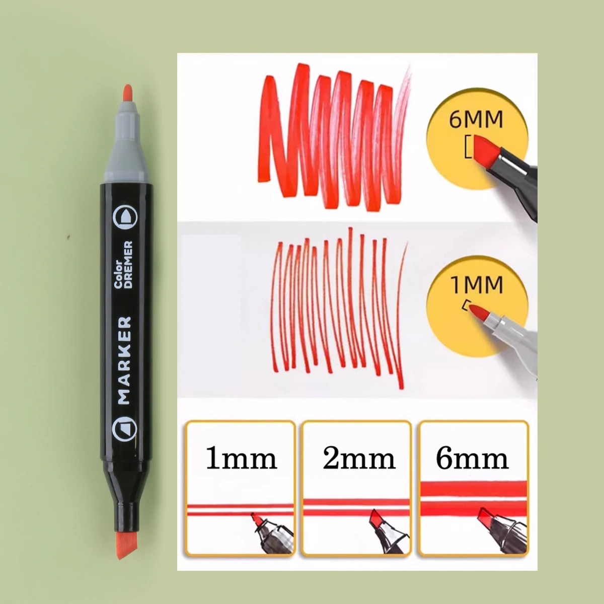 Giorgione Brush Tip Marker Waterproof Wholesale Alcohol Based 120 Colors Dual Tip Acrylic Markers Pen With Canvas Bag