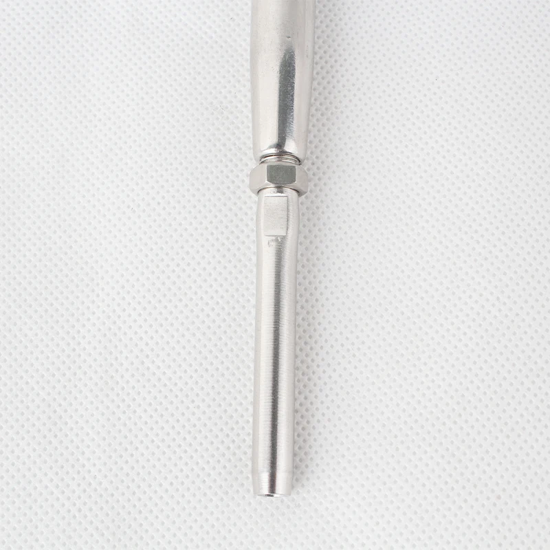 China Factory Price Japan Type Stainless Steel Close Body Turnbuckle With Fork&Swage  Cable railing tensioner