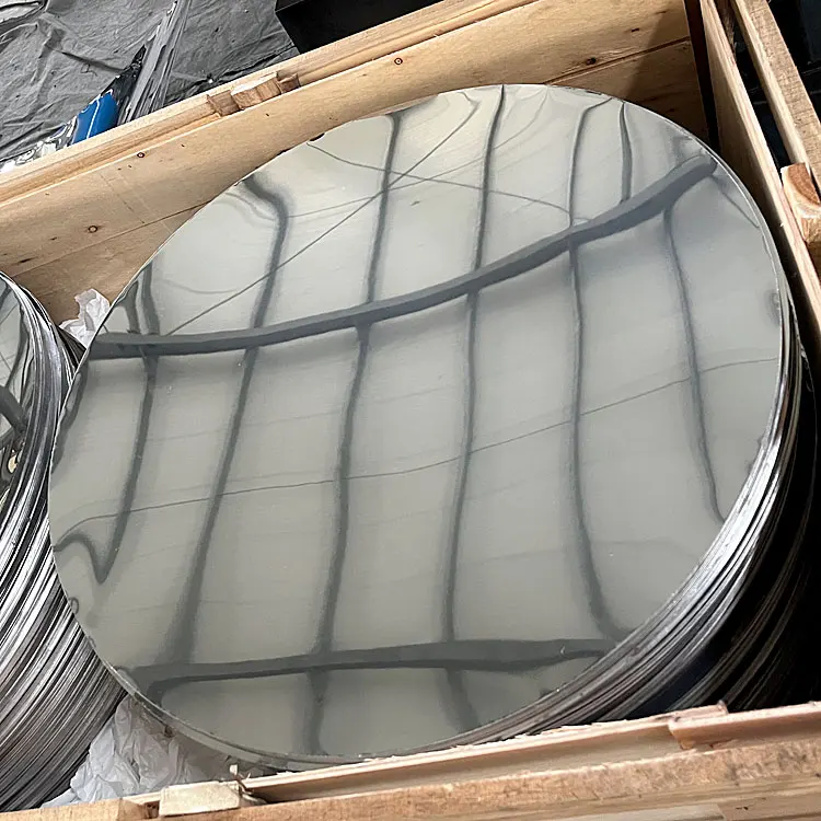 Горячекатаное холоднокатаное круглое зеркало из нержавеющей стали ba bule с ПВХ покрытием круглый диск из нержавеющей стали холоднокатаный нержавеющая сталь Ss 410 круг