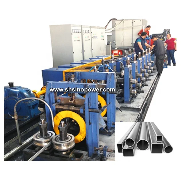 Custom made manufacture self-anchored joint ductile iron pipe mill tube line with technical services