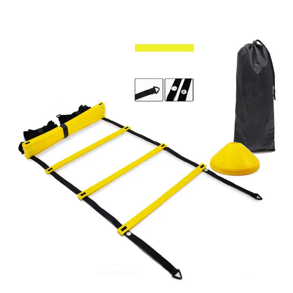 Hot Sale Good Quality Portable Agility Training Equipment Agility Training Set with Cones, Hurdles and Ladders