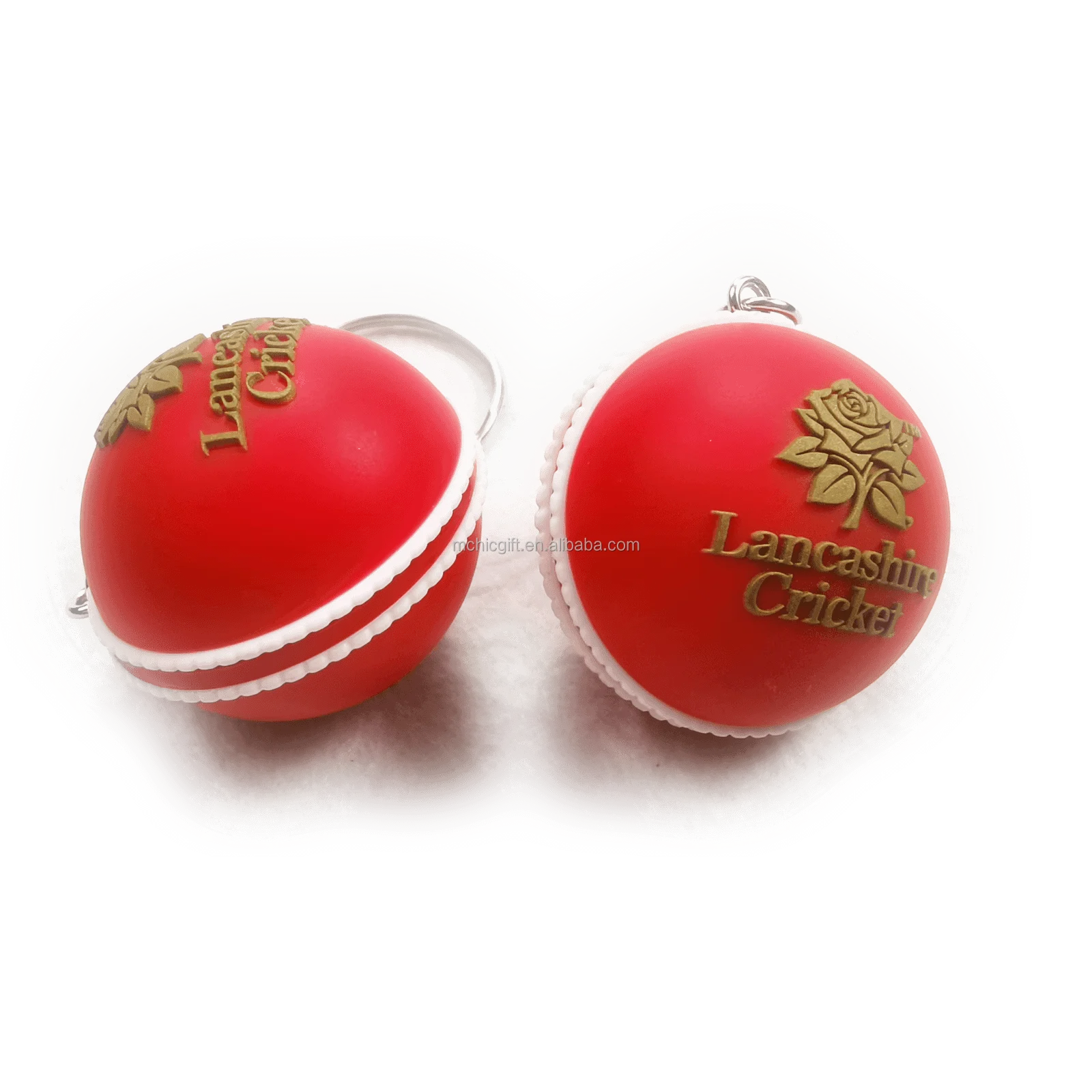 New Promotion Gift Soccer Ball Keychains with Custom Printing 3D Football Key Holder