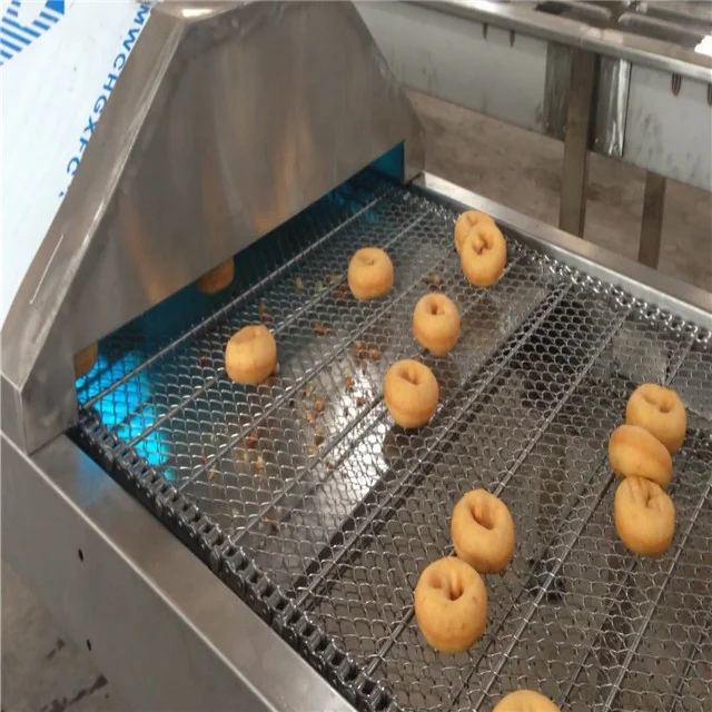 Fully Automatic Glazed Donut Making Machine for Large Industry