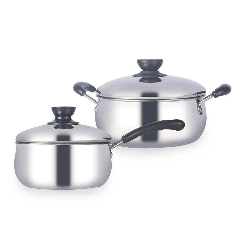 Hot sale hotel restaurant 410 Stainless steel sauce pot