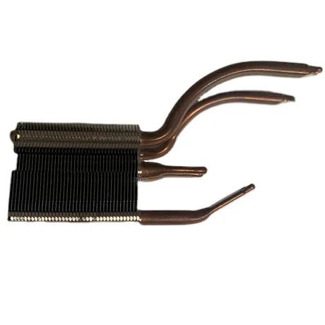 FM free sample custom tiny 30W copper pipe heatsink aluminum heat sink