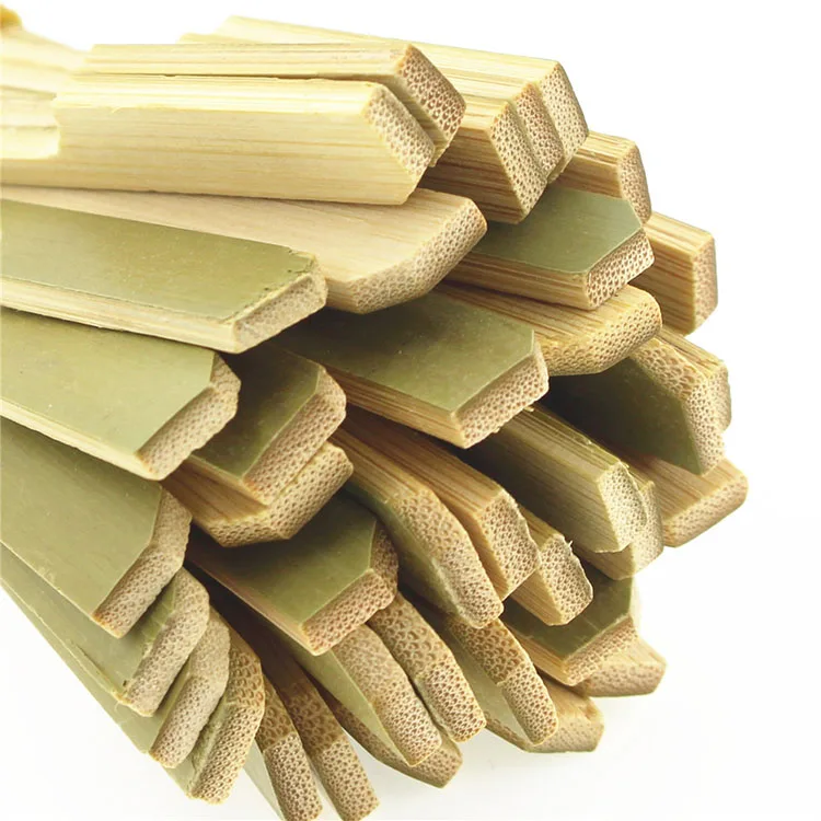 
Gushi Gun Shape Safe Bbq Tool Green Bamboo Skewer, Disposable Bamboo Skewer Stick For Bbq 
