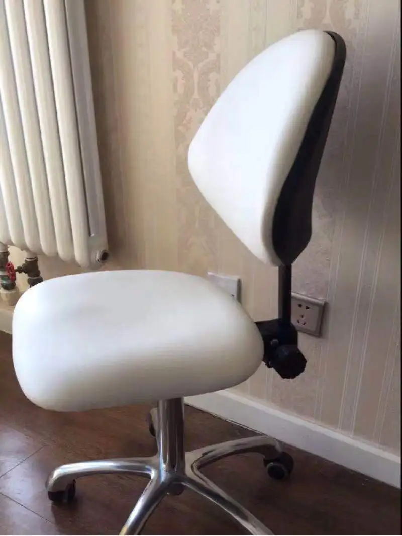 New style beauty salon  stool with very comfortable backrest rolling master chair