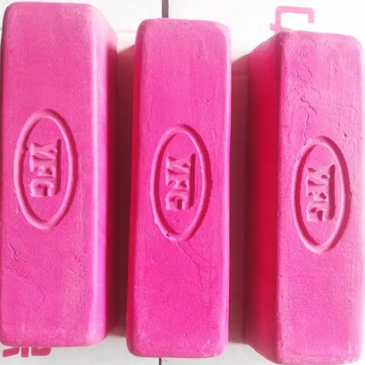 Best quality hard metals stainless steel green polishing hard wax