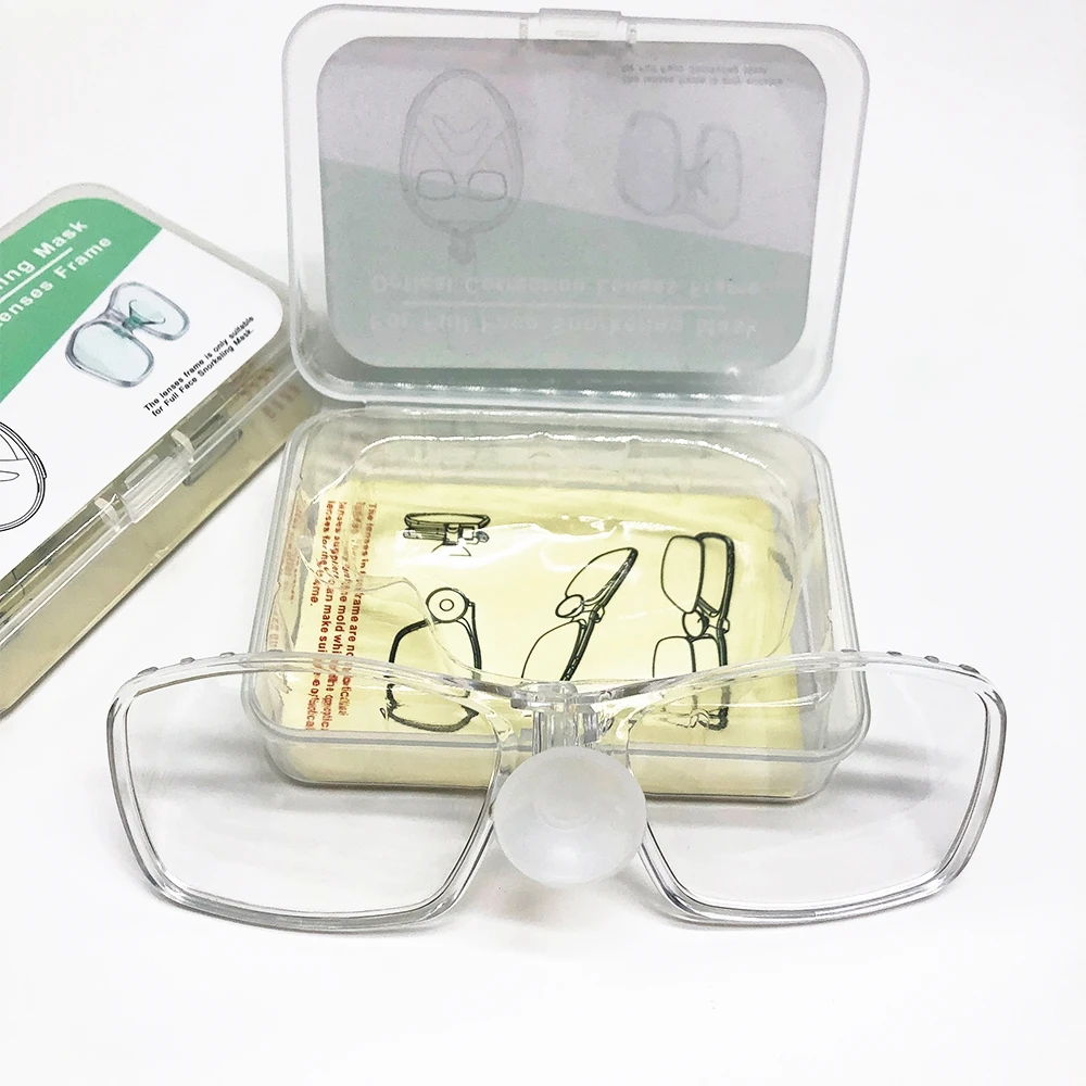 Full Face Scuba Diving Mask Snorkeling Mask Short Sighted Glasses Frame Myopia Frame