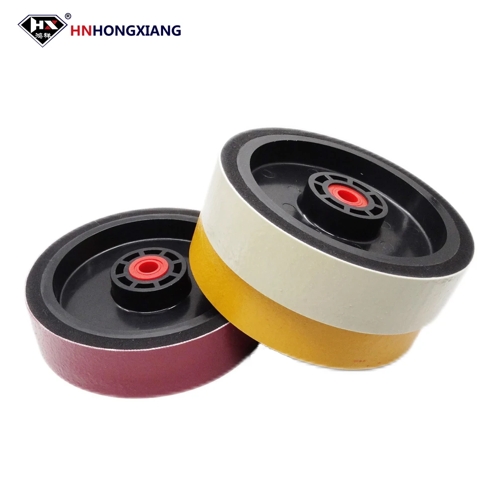 High Quality 6inch/8inch Nova Soft Resin Diamond Cabbing Wheels Round Flexible Pacific Nova Cabbing Wheel For Gemstone Polishing