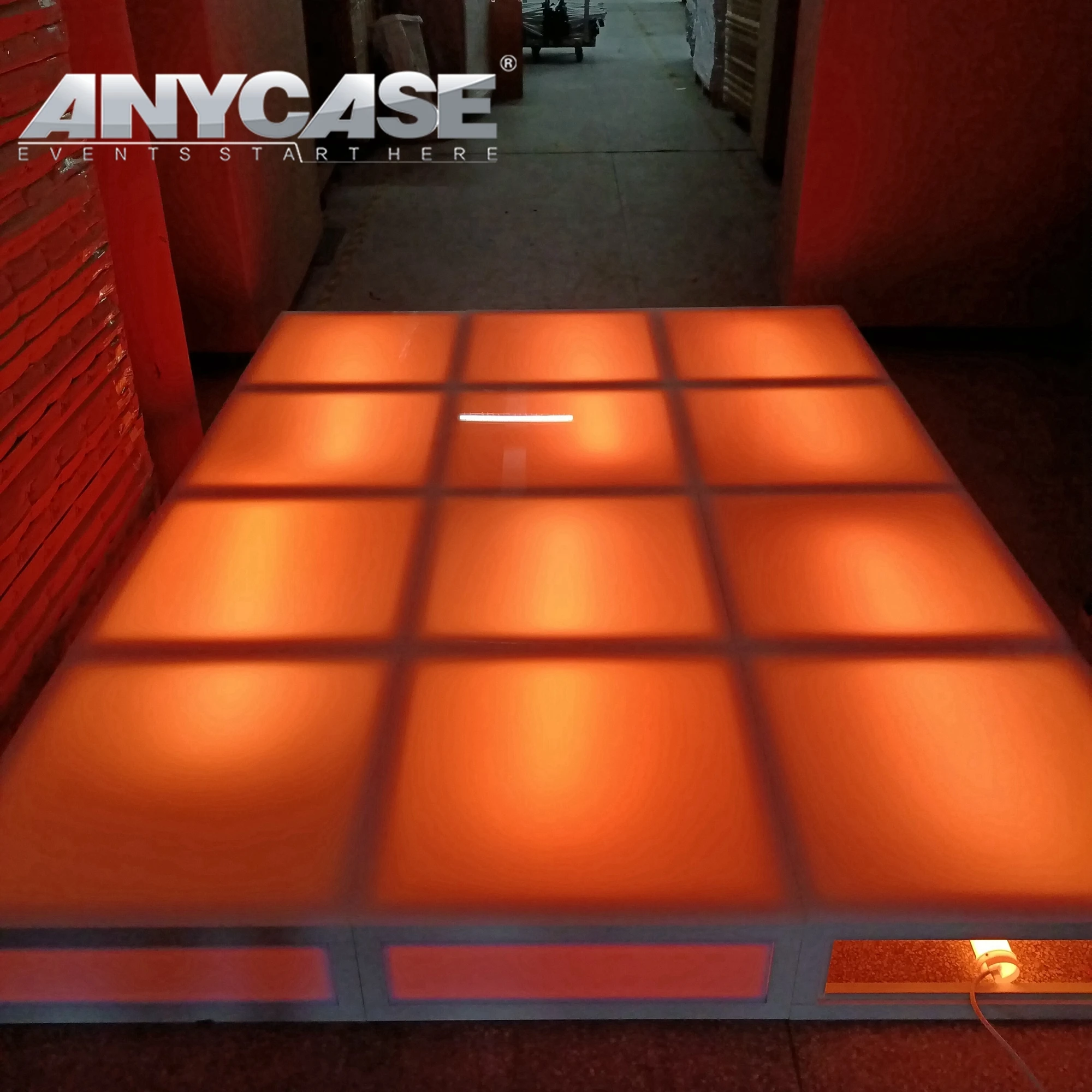 2025 Best Selling  Movable used led dance floor for sale interactive led dance floor Acrylic ProX LED Stage for Event